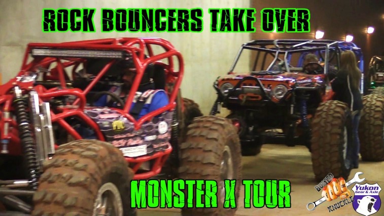 Rock Bouncers Invade Monster X Tour