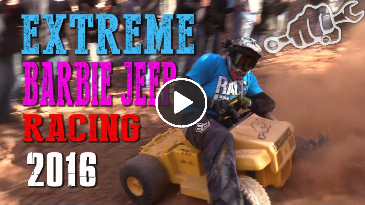 extreme barbie jeep racing 2016 at RBD